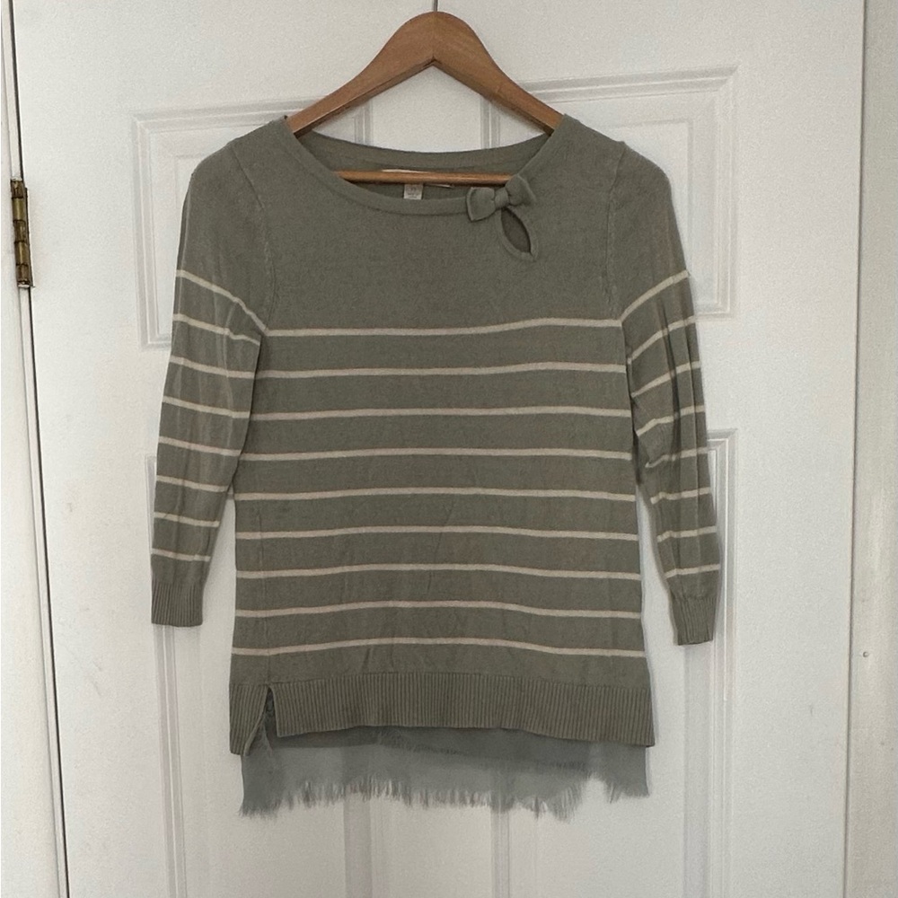 LC Lauren Conrad Pastel Striped Knit | Size XS